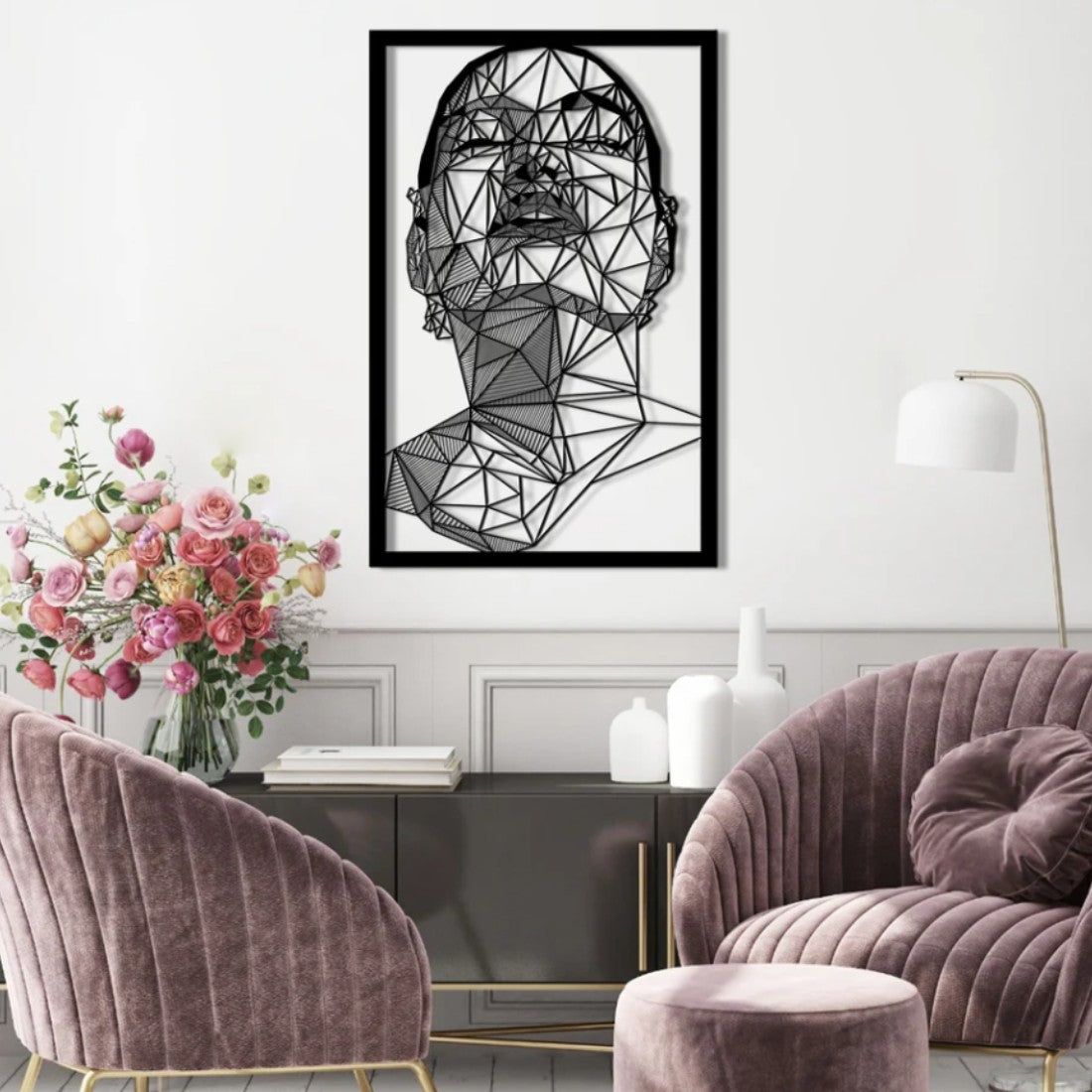 Modern Wall Art for Living Room, Hall, Bedroom, Entryway, Guestroom ...