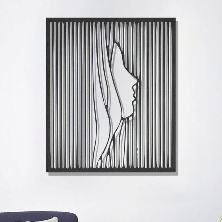 This unique piece will add a touch of elegance to any room. Elevate your interior design with this expertly crafted piece-Measures 22 x 28 Inches-Constructed of High Quality Metal-Anti-rust powder coating used for long lasting finish Hanging Mechanism included Perfect for your living room, bedroom, hall, office reception, guest room, and hotel reception The product is packed by professionals for safe delivery
