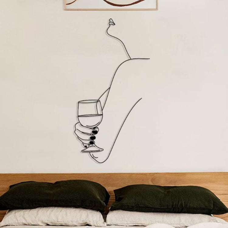 This unique piece will add a touch of elegance to any room. Elevate your interior design with this expertly crafted piece-Measures 22 x 33 inches-Constructed of High Quality Metal-Anti-rust powder coating used for long lasting finish Hanging Mechanism included Perfect for your living room, bedroom, hall, office reception, guest room, and hotel reception