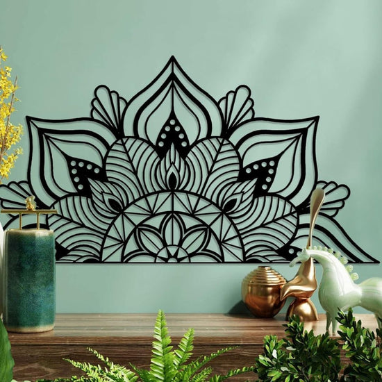 This unique piece will add a touch of elegance to any room. Elevate your interior design with this expertly crafted piece-Measures 36 x 18 Inches-Constructed of High Quality Metal-Anti-rust powder coating used for long lasting finish Hanging Mechanism included Perfect for your living room, bedroom, hall, office reception, guest room, and hotel reception The product is packed by professionals for safe delivery