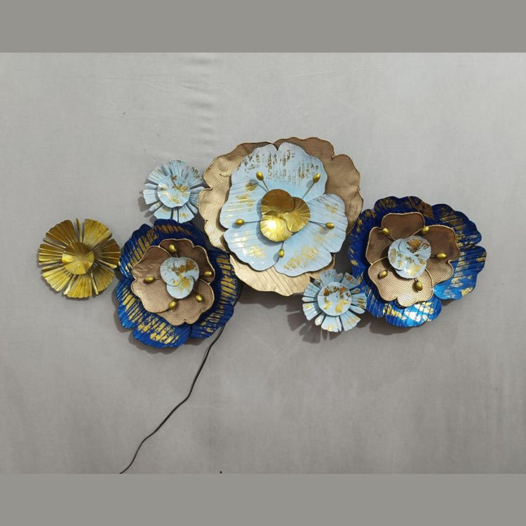 Wall Decoration with backlit Made of High-Quality Iron Metal Anti Rust Powder Coating used for durability and long lasting finish Perfect for your living room, bedroom, hall, office reception, guest room, and hotel reception The product is packed by professionals for safe delivery Designed to make your home look complete SIZE: 50 x 24 inches Metal Wall Decor With LED Lighting By Hans Art