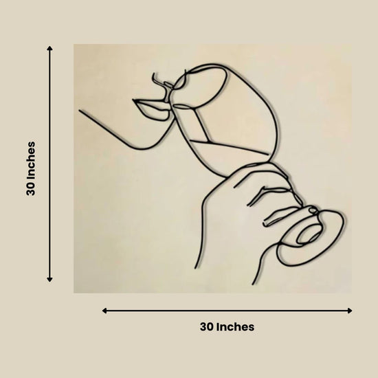 This unique piece will add a touch of elegance to any room. Elevate your interior design with this expertly crafted piece-Measures 30 x 30 Inches-Constructed of High Quality Metal-Anti-rust powder coating used for long lasting finish Hanging Mechanism included Perfect for your living room, bedroom, hall, office reception, guest room, and hotel reception The product is packed by professionals for safe delivery