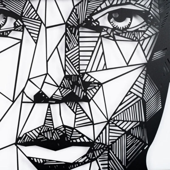 This unique piece will add a touch of elegance to any room. Elevate your interior design with this expertly crafted piece-Measures 34 x 22 Inches-Constructed of High Quality Metal-Anti-rust powder coating used for long lasting finish Hanging Mechanism included Perfect for your living room, bedroom, hall, office reception, guest room, and hotel reception The product is packed by professionals for safe delivery