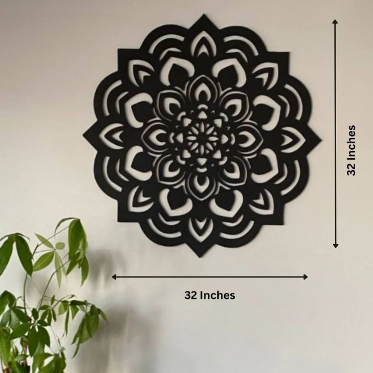 This unique piece will add a touch of elegance to any room. Elevate your interior design with this expertly crafted piece-Measures 32 x 32 Inches Each Frame-Constructed of High Quality Metal-Anti-rust powder coating used for long lasting finish Hanging Mechanism included Perfect for your living room, bedroom, hall, office reception, guest room, and hotel reception The product is packed by professionals for safe delivery
