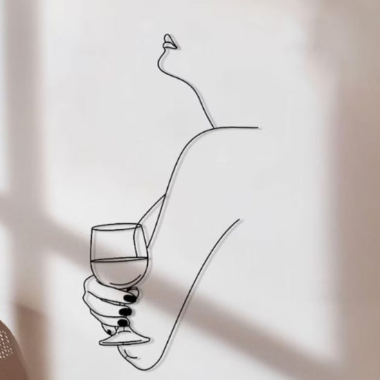 This unique piece will add a touch of elegance to any room. Elevate your interior design with this expertly crafted piece-Measures 22 x 33 inches-Constructed of High Quality Metal-Anti-rust powder coating used for long lasting finish Hanging Mechanism included Perfect for your living room, bedroom, hall, office reception, guest room, and hotel reception