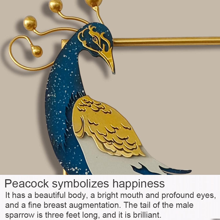 Add a touch of elegance to your home decor with the stunning Peacock Framed Metal Wall Art. Crafted from durable metal, this 18 x 35-inch piece features a beautifully detailed peacock design framed in a modern golden frame. Perfect for adding a unique and sophisticated touch to any room.