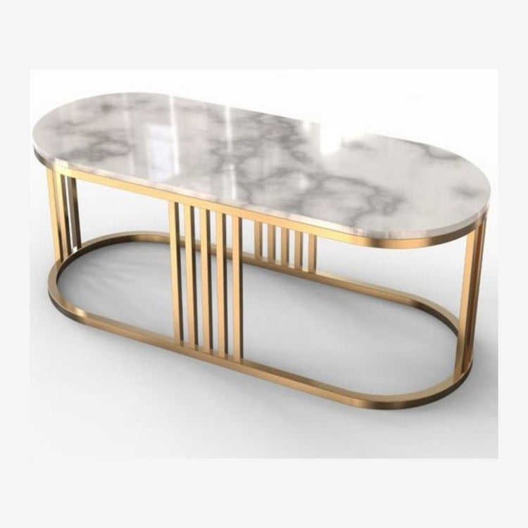 Decorative Long Coffee Table for Guest Room-Hansart, Tables, Designer Tables by Hans Art Specifications: Top: 48 x 24 Inches, Height: 20 Inches The top of the product is made of laminate material on MDF. Metal body base (Rust Free) Premium Quality Metal Construction Hand Crafted Tables Best for your living room, drawing room, guest room, hall and reception The product is packed by professionals for safe delivery Designed to make your home look complete "Hansart Made In India"