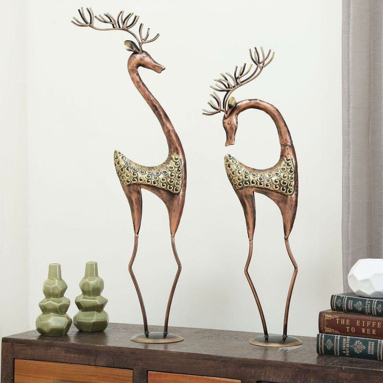 Table Decor By Hans Art table Decor Size: 8 x 32 Inches; 10.5 x 34.5 Inches Expertly crafted by artisans in Jodhpur, India Made of Wrought Iron Metal It feature an anti-rust powder coating for a long-lasting finish Finished with a spray paint and lacquer for a smooth and polished look Perfect for your living room, bedroom, hall, office reception, guest room, and hotel reception The product is packed by professionals for safe delivery Designed to make your home look complete