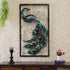 Vertical Framed Peacock Metal Wall Art for Living Room (24 x 42 Inches)-Metal Wall Decor by Hansart Total Wall Coverage Area: 24 x 42 Inches Made of Premium-Quality Iron Metal Perfect for your living room, bedroom, hall, office reception, guest room, and hotel reception The product is packed by professionals for safe delivery Designed to make your home look complete "Hansart Made In India because India itself is an art".