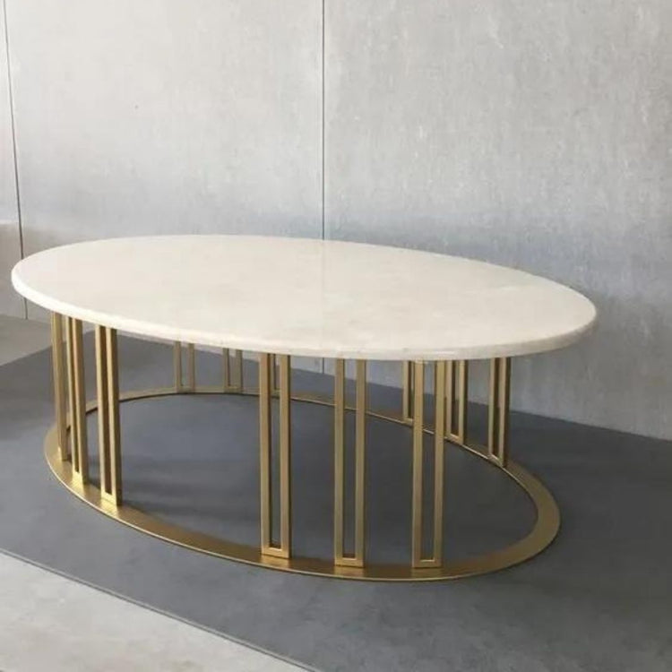 Modern White Top Table for Living Room-Hansart, Tables, Designer Tables by Hans Art Specifications: Top: 50 x 30 Inches, Height: 20 Inches Metal body base (Rust Free) Premium Quality Metal Construction Hand Crafted Tables Best for your living room, drawing room, guest room, hall and reception The product is packed by professionals for safe delivery Designed to make your home look complete "Hansart Made In India"