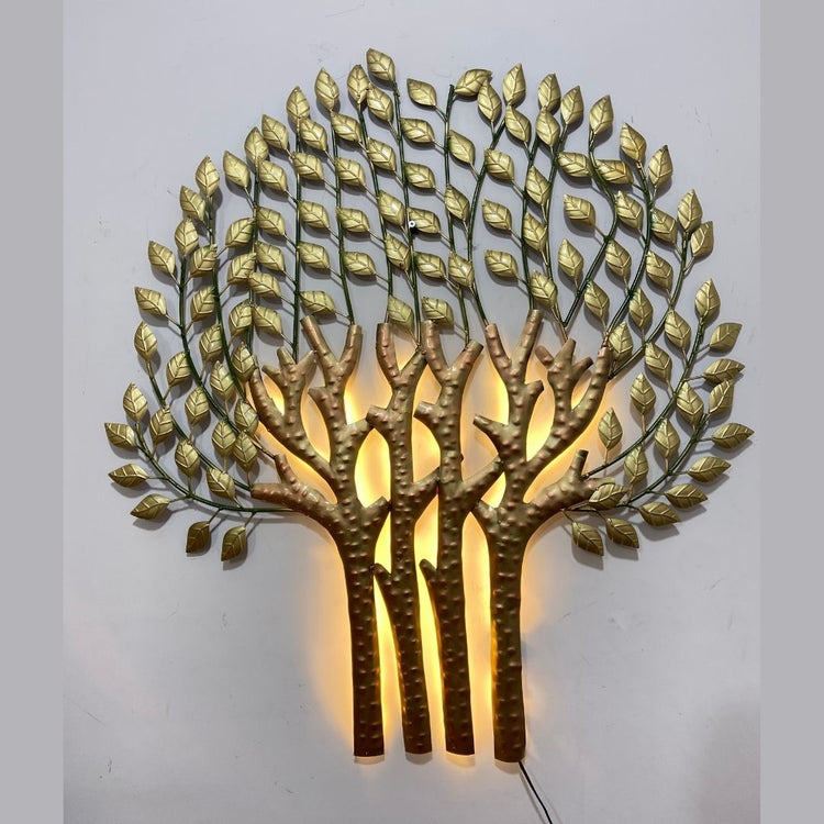 4 TANA Metallic Wall Art for Living room (37x39 Inches)-Home Decoration-Metal Wall Tree by Hansart Made of Premium-Quality Iron Metal Perfect for your living room, bedroom, hall, office reception, guest room, and hotel reception The product is packed by professionals for safe delivery Designed to make your home look complete "Hansart Made In India because India itself is an art".