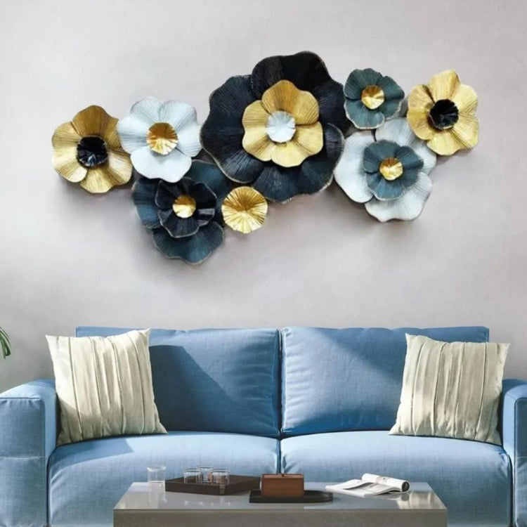 Metal Wall Decor by Hansart Total Wall Coverage Area: 48 x 24 Inches Made of Premium-Quality Iron Metal Anti-rust powder coating used for long lasting finish Hanging Mechanism included Caring Instructions: Convenient Cleaning With Dry Cloth Perfect for your living room, bedroom, hall, office reception, guest room, and hotel reception The product is packed by professionals for safe delivery Designed to make your home look complete "Hansart Made In India because India itself is an art".