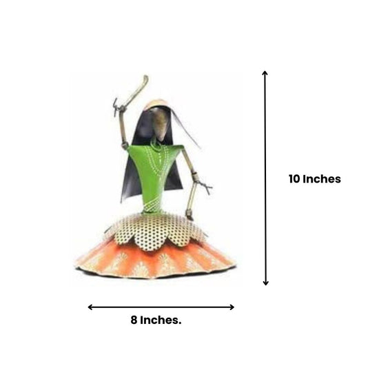 Table Decor By Hans Art Candle Light Decor Size: 8 x 10 Inches Expertly crafted by artisans in Jodhpur, India Made of Wrought Iron Metal It feature an anti-rust powder coating for a long-lasting finish Hanging Mechanism included Finished with a spray paint and lacquer for a smooth and polished look Perfect for your living room, bedroom, hall, office reception, guest room, and hotel reception The product is packed by professionals for safe delivery Designed to make your home look complete