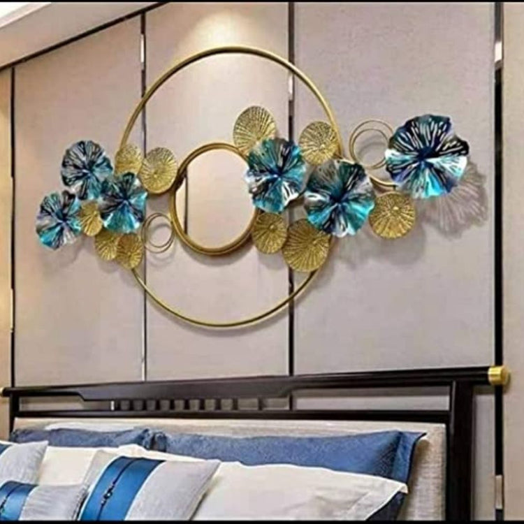 Metal Wall Decor by Hansart Total Wall Coverage Area: 60 x 30 Inches Made of Premium-Quality Iron Metal Anti-rust powder coating used for long lasting finish Hanging Mechanism included Caring Instructions: Convenient Cleaning With Dry Cloth Perfect for your living room, bedroom, hall, office reception, guest room, and hotel reception The product is packed by professionals for safe delivery Designed to make your home look complete "Hansart Made In India because India itself is an art".