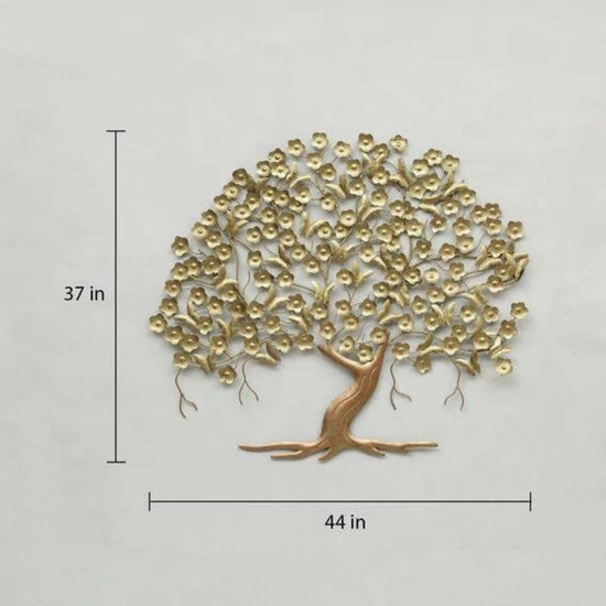 Breeze Butterfly Tree Metal Wall Art (44 x 37 Inches)-Home Decoration-Metal Wall Tree by Hansart Made of Premium-Quality Iron Metal Perfect for your living room, bedroom, hall, office reception, guest room, and hotel reception The product is packed by professionals for safe delivery Designed to make your home look complete "Hansart Made In India because India itself is an art".