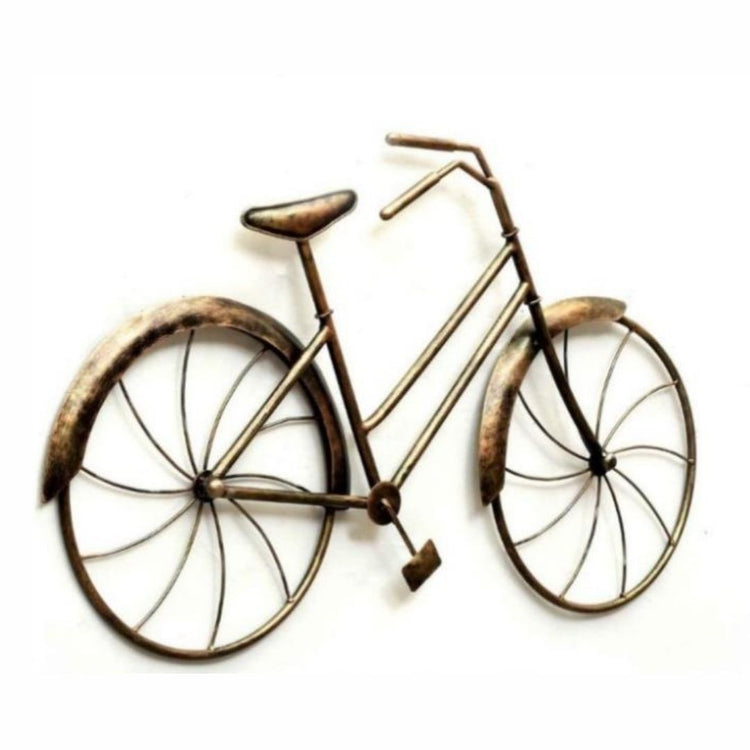 Rocking Ride Cycle Metal Wall Décor (36 x 21 Inches)-Home Decoration-Metal Wall Decor by Hansart Made of Premium-Quality Iron Metal Perfect for your living room, bedroom, hall, office reception, guest room, and hotel reception The product is packed by professionals for safe delivery Designed to make your home look complete "Hansart Made In India because India itself is an art".