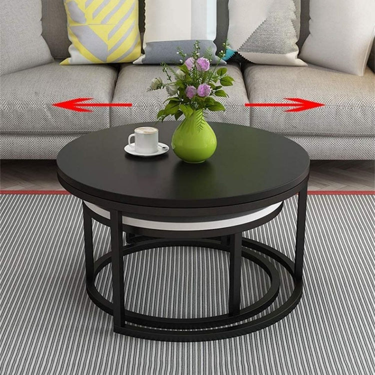 Black N White Modern Metal Frame Table for Guest Room-Hansart, Tables, Designer Tables by Hans Art Specifications: Large- Top: 22 x 22 Inches, Height: 16 Inches Small- Top: 18 x 18 Inches, Height: 14 Inches The top of the product is made of laminate material on MDF. Metal body base (Rust Free) Premium Quality Metal Construction Hand Crafted Tables Best for your living room, drawing room, guest room, hall and reception The product is packed by professionals for safe delivery Designed to make your home look c