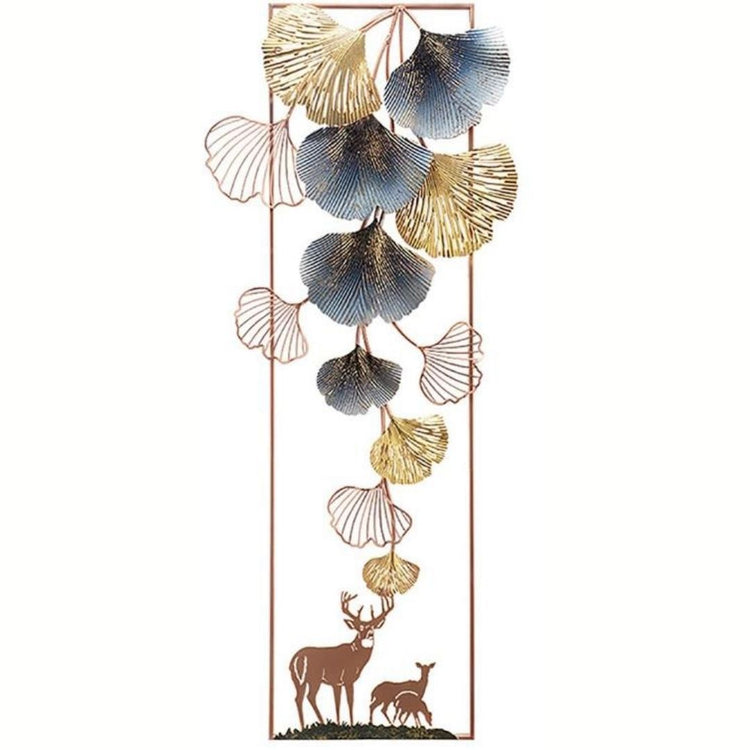 Vertical Petals In Frame Metal Wall Art (22 x 52 Inches)-abstract wall art-Hansart-abstract metal wall art-Made of Premium-Quality Iron Metal-Perfect for your living room, bedroom, hall, office reception, guest room, and hotel reception-The product is packed by professionals for safe delivery Designed to make your home look complete-"Hansart Made In India because India itself is an art".