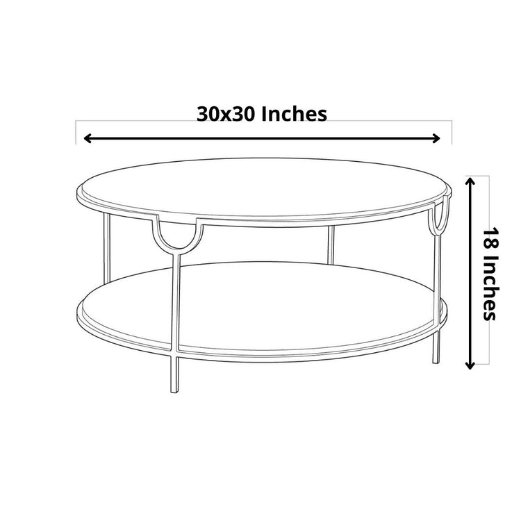 Double Layer White Marble Top designer coffee Table-Hansart, Tables, Designer Tables by Hans Art Specifications: Top: 30 x 30 Inches, Height: 18 Inches The top of the product is made of laminate material on MDF. Marble Top Table Metal body base (Rust Free) Premium Quality Metal Construction Hand Crafted Tables Best for your living room, drawing room, guest room, hall and reception The product is packed by professionals for safe delivery Designed to make your home look complete "Hansart Made In India"