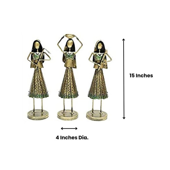 Table Decor By Hans Art Table Decor Stand Size: 4 x 15 Inches Expertly crafted by artisans in Jodhpur, India Made of Wrought Iron Metal It feature an anti-rust powder coating for a long-lasting finish Hanging Mechanism included Finished with a spray paint and lacquer for a smooth and polished look Perfect for your living room, bedroom, hall, office reception, guest room, and hotel reception The product is packed by professionals for safe delivery Designed to make your home look complete