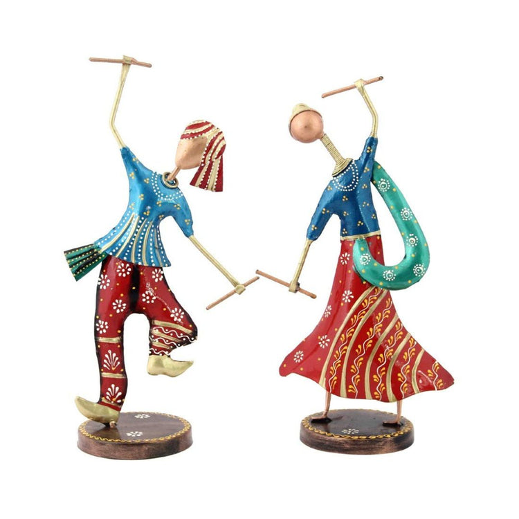 Table Decor By Hans Art Set of 2 Size: 4 x 12.6 Inches Expertly crafted by artisans in Jodhpur, India Made of Wrought Iron Metal It feature an anti-rust powder coating for a long-lasting finish Hanging Mechanism included Finished with a spray paint and lacquer for a smooth and polished look Perfect for your living room, bedroom, hall, office reception, guest room, and hotel reception The product is packed by professionals for safe delivery Designed to make your home look complete