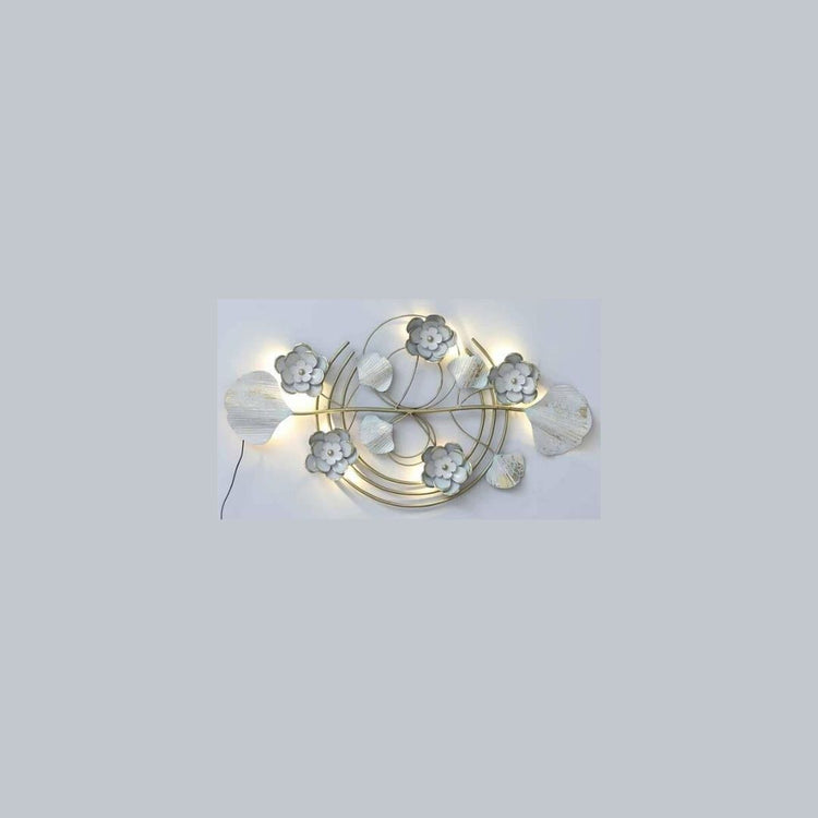 White Fiona Wall Décor Art for Guest Room (44 x 23 Inches)-Home Decoration-Hansart-abstract metal wall art-Made of Premium-Quality Iron Metal-Perfect for your living room, bedroom, hall, office reception, guest room, and hotel reception-The product is packed by professionals for safe delivery Designed to make your home look complete-"Hansart Made In India because India itself is an art".