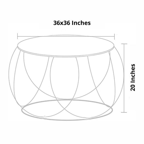 Designer White Marble Top Coffee Table for Office Reception and Living Room-Hansart, Tables, Designer Tables by Hans Art Specifications: Top: 36 x 36 Inches, Height: 20 Inches Marble Top Table and Metal body base (Rust Free) Premium Quality Metal Construction Hand Crafted Tables Best for your living room, drawing room, guest room, hall and reception The product is packed by professionals for safe delivery Designed to make your home look complete "Hansart Made In India"