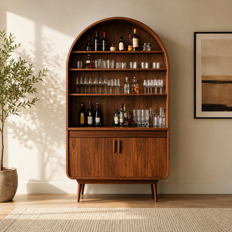 Wooden Bar Cabinet