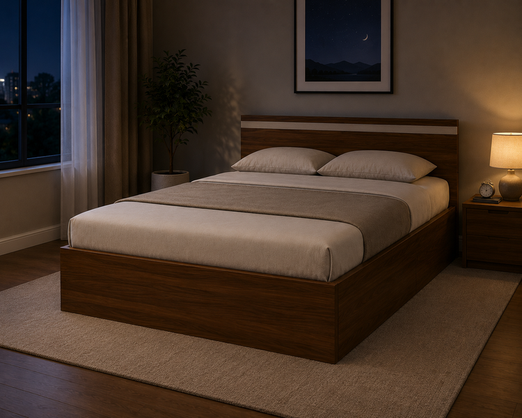 Wooden Bed