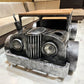 Hansart Special Vintage Car-Inspired Bar Table with Industrial Metal Frame