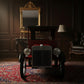 Vintage Car Bar Table with Wine Bottle and Glass Storage - Cabinet