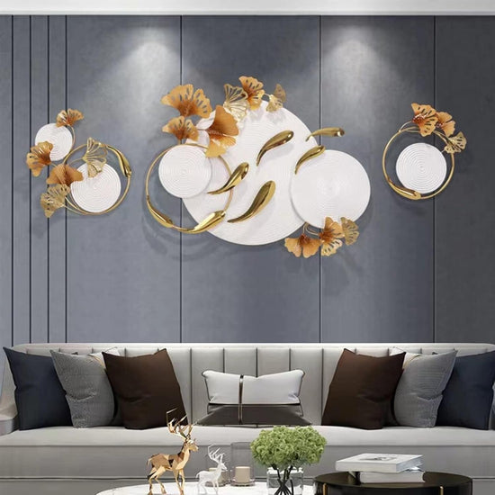 Spheres of Influence Metal Wall Art (60 x 26 Inches)