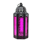 Vintage Moroccan Style Lantern with Pink Glass Panels, 11.5 Inch-Hansart-Hansart, Add a touch of exotic charm and vibrant color to your space with this stunning Moroccan Style Lantern. Featuring intricate metalwork and beautiful pink embossed glass panels, this lantern casts a warm, enchanting glow. Perfect for both indoor and outdoor settings, it’s ideal for creating a cozy ambiance during parties, romantic dinners, or quiet evenings on the patio. The hinged door makes it easy to place a candle inside, and