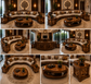 Solid Ash Wood Luxury Living Room Furniture