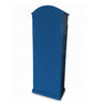 Blue Telephone Booth Wine Rack & Bar Cabinet