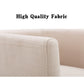 Modern Cream Sofa Accent Chair - Set of 2