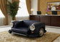 Navy Blue Classic Car Sofa Luxury Vintage Auto Art Furniture