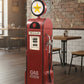 Retro Red Gas Pump Storage Cabinet