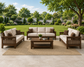 7 Seater Wooden Living Room Furniture Set
