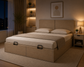 Modern Manual Lift Double Bed with Storage