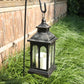 Vintage Black Metal Lantern Candle Holder for Home and Garden Decor-Hansart-Hansart, Add a touch of timeless elegance to your indoor or outdoor space with this Vintage Black Metal Lantern. Crafted from premium metal and clear glass panels, this lantern beautifully showcases the flickering glow of candles, whether real or flameless LED. Its windproof design ensures a steady flame, making it ideal for patios, gardens, weddings, or cozy indoor settings. With its antique finish and versatile style, this lantern