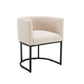 Modern Cream Sofa Accent Chair - Set of 2