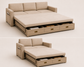 Convertible Wooden Sofa Bed Furniture