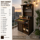 Bar Cabinet with Pull-Out Worktop