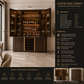 Extra Large Luxury Bar Cabinet