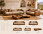 Luxury Handcrafted Living Room Furniture