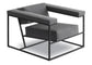Premium Upholstered Accent Chair with Metal Frame