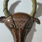 Rustic Bull Head Mask Metal Wall Decor