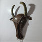 Rustic Bull Head Mask Metal Wall Decor