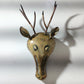 Metallic Deer Head Wall Art Decor